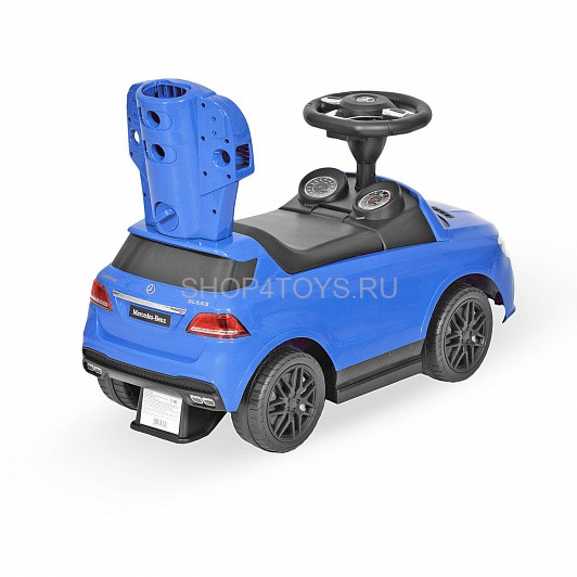 Толокар с ручкой Mercedes-Benz AMG GLE63 Blue - CLB3288