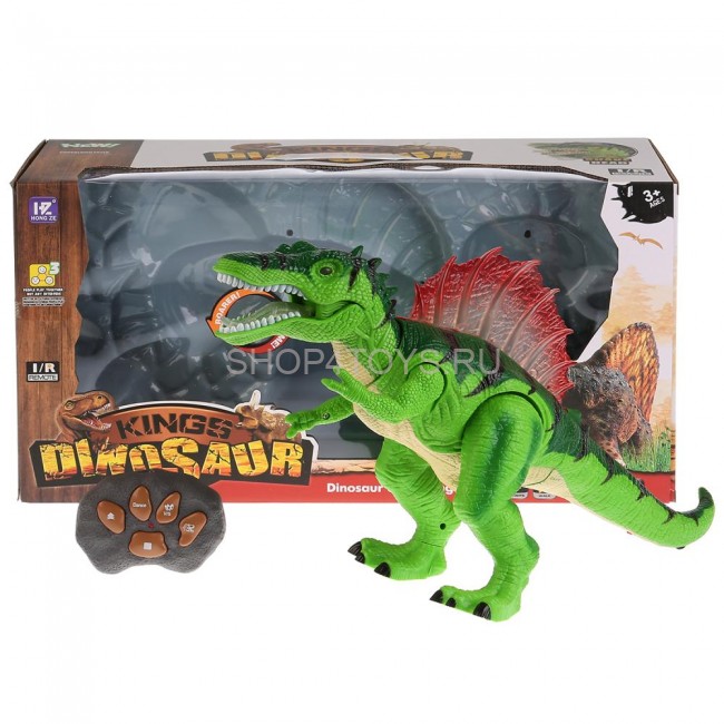 Радиоуправляемый динозавр (49 см, функция битвы, свет, звук) - F162 Радиоуправляемый динозавр (49 см, функция битвы, свет, звук) - F162