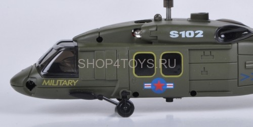 Радиоуправляемый вертолет Black Hawk UH-60 - S102G с гироскопом Радиоуправляемый вертолет Black Hawk UH-60 - S102G с гироскопом