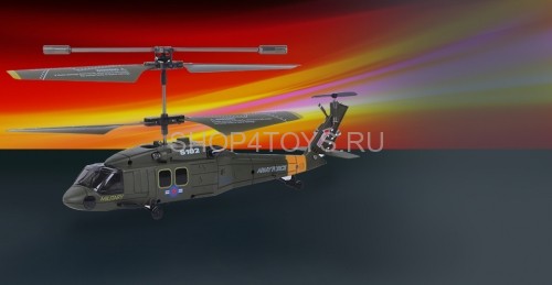 Радиоуправляемый вертолет Black Hawk UH-60 - S102G с гироскопом Радиоуправляемый вертолет Black Hawk UH-60 - S102G с гироскопом