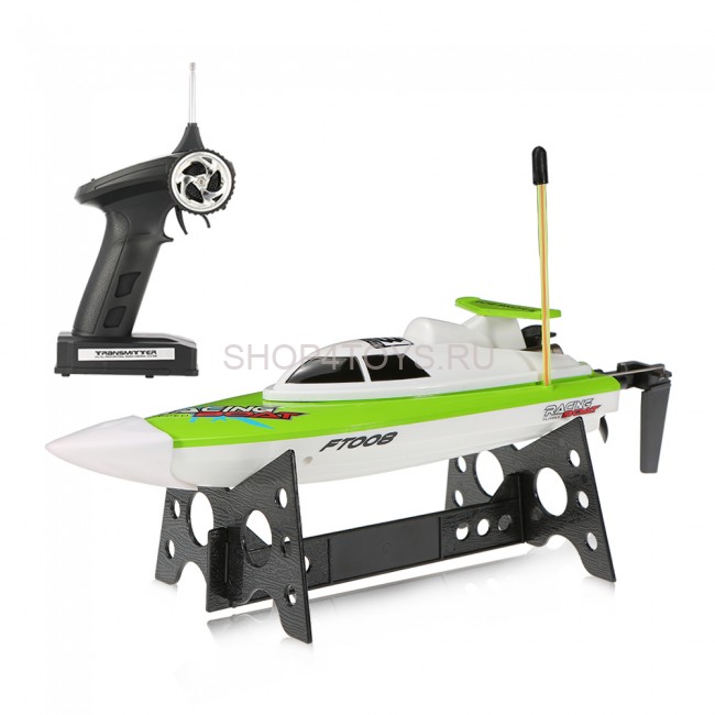 Радиоуправляемый катер Fei Lun Green High Speed Boat - FT008-GREEN Радиоуправляемый катер Fei Lun Green High Speed Boat - FT008-GREEN