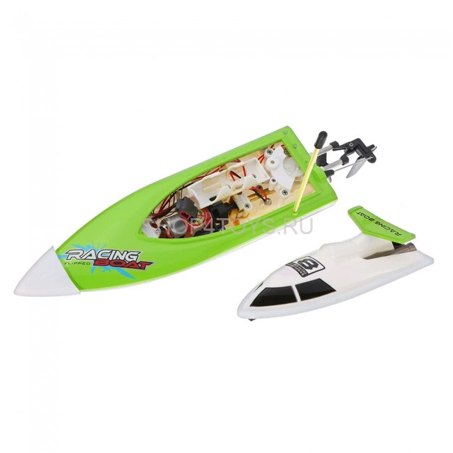 Радиоуправляемый катер Fei Lun Green High Speed Boat - FT008-GREEN Радиоуправляемый катер Fei Lun Green High Speed Boat - FT008-GREEN