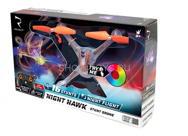 Радиоуправляемый квадрокоптер Syma X15T Orange Night Nawk 2.4G RTF - X15T-ORANGE Радиоуправляемый квадрокоптер Syma X15T Orange Night Nawk 2.4G RTF - X15T-ORANGE