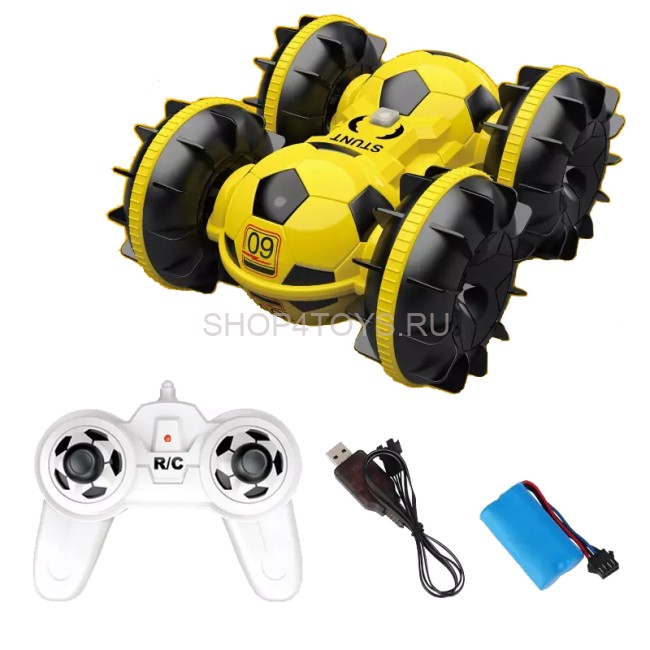 Радиоуправляемая амфибия MZ Football style 4WD 2.4G - YY2032-YELLOW Радиоуправляемая амфибия MZ Football style 4WD 2.4G - YY2032-YELLOW