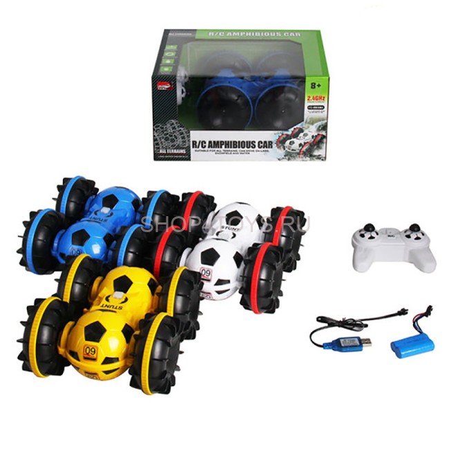 Радиоуправляемая амфибия MZ Football style 4WD 2.4G - YY2032-YELLOW Радиоуправляемая амфибия MZ Football style 4WD 2.4G - YY2032-YELLOW