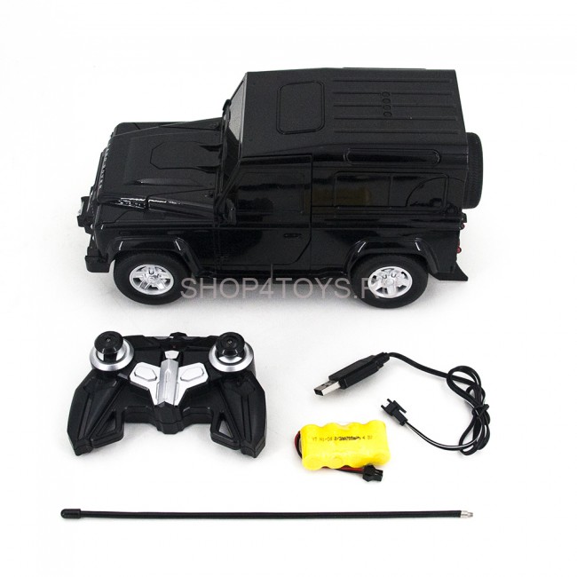 Радиоуправляемый трансформер MZ Land Rover Defender Black 1:14 - 2805P-B Радиоуправляемый трансформер MZ Land Rover Defender Black 1:14 - 2805P-B