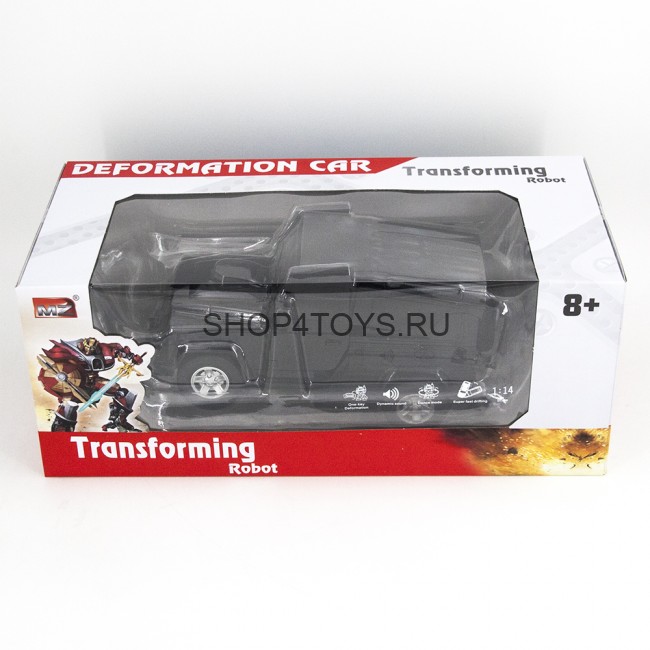 Радиоуправляемый трансформер MZ Land Rover Defender Black 1:14 - 2805P-B Радиоуправляемый трансформер MZ Land Rover Defender Black 1:14 - 2805P-B