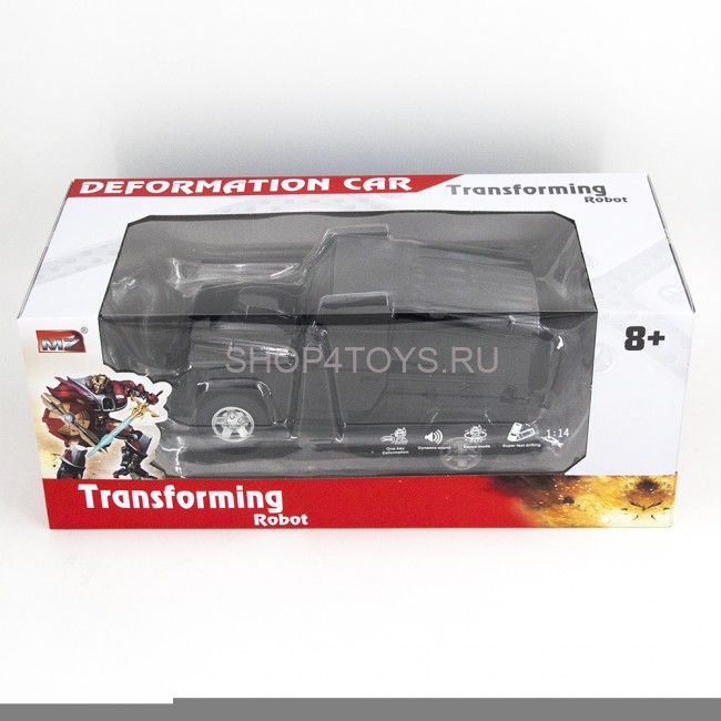 Радиоуправляемый трансформер MZ Land Rover Defender Black 1:14 - 2805P-B Радиоуправляемый трансформер MZ Land Rover Defender Black 1:14 - 2805P-B