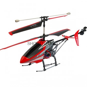 Радиоуправляемый вертолет MJX R/C i-Heli Shuttle Red T11/T611 - T11-R Среди множества базовых коаксиальных вертолетов, эту модель выделяют достаточно крупные габариты при невысокой цене.