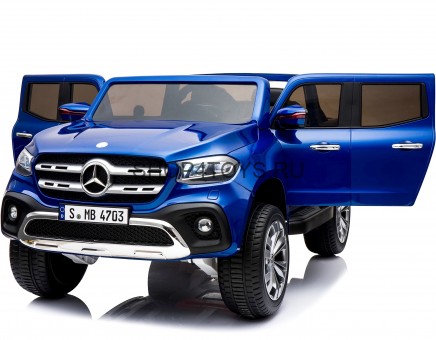 Электромобиль Mercedes-Benz X-Class 4WD - XMX606-BLUE-PAINT