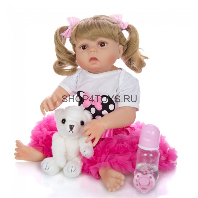 Реборн силиконовая девочка Амина