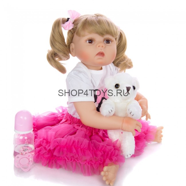 Реборн силиконовая девочка Амина