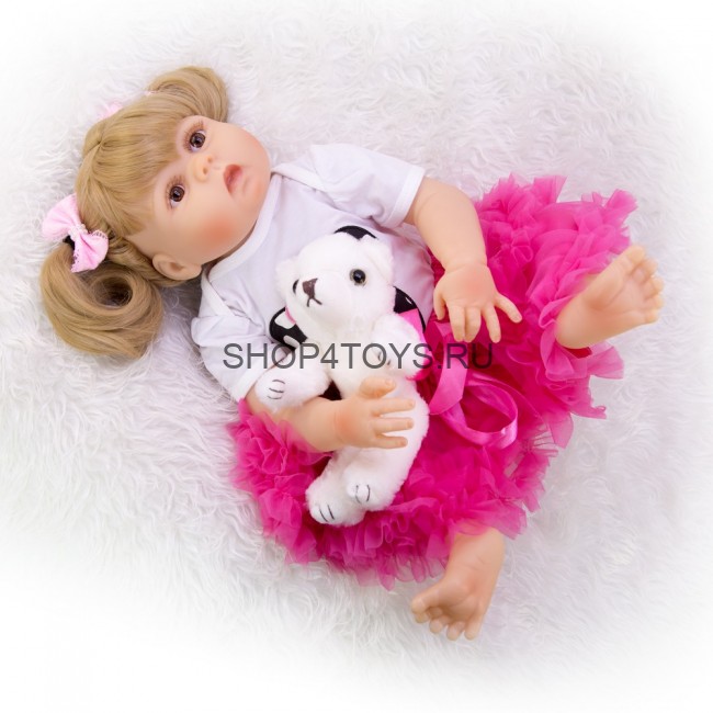 Реборн силиконовая девочка Амина