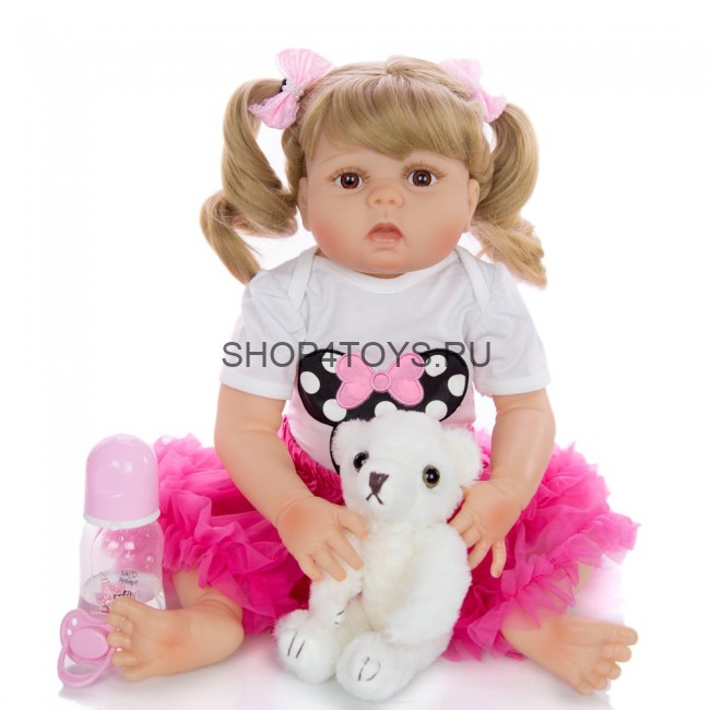 Реборн силиконовая девочка Амина