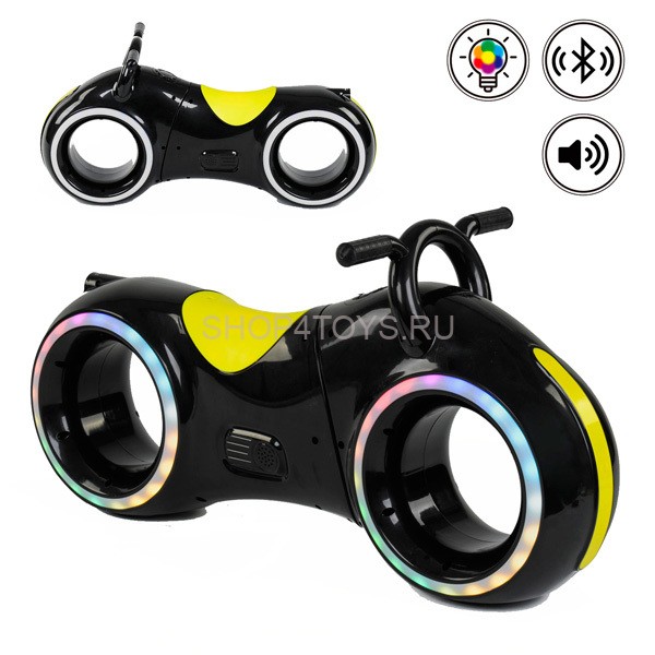 Беговел Star One Scooter - DB002-BLACK-YELLOW Беговел Star One Scooter - DB002-BLACK-YELLOW