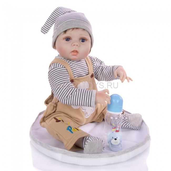 Реборн мальчик силиконовый Марк