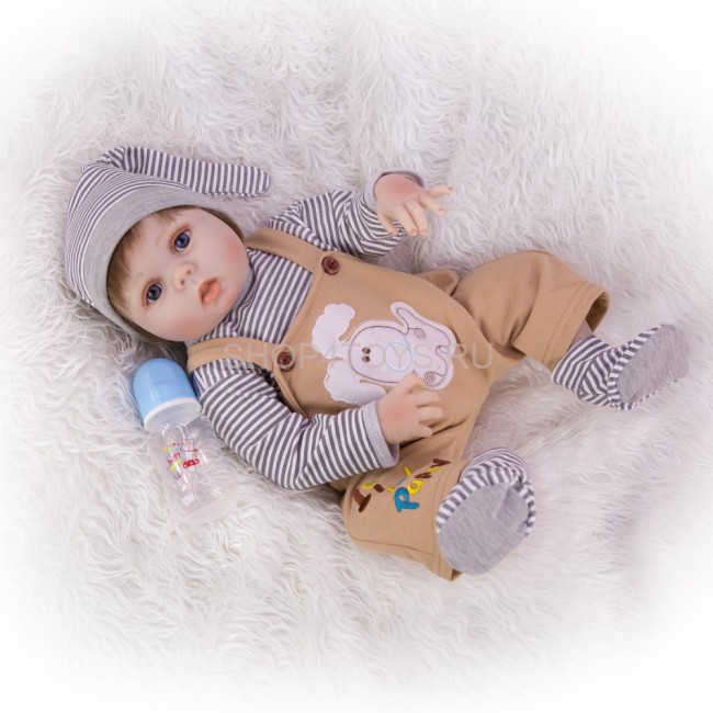 Реборн мальчик силиконовый Марк