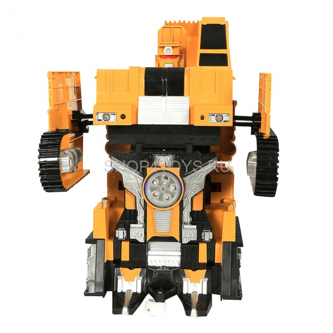 Радиоуправляемый робот-трансформер Экскаватор 1:14, стреляет присосками - 2383PF Радиоуправляемый робот-трансформер Экскаватор 1:14, стреляет присосками - 2383PF