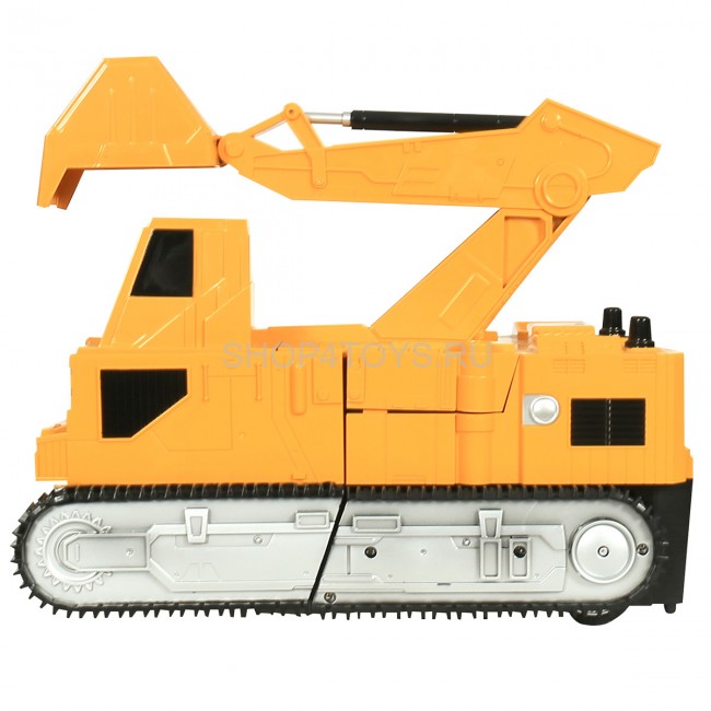 Радиоуправляемый робот-трансформер Экскаватор 1:14, стреляет присосками - 2383PF Радиоуправляемый робот-трансформер Экскаватор 1:14, стреляет присосками - 2383PF
