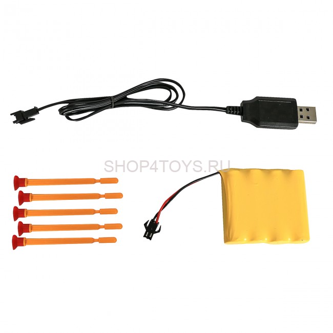 Радиоуправляемый робот-трансформер Экскаватор 1:14, стреляет присосками - 2383PF Радиоуправляемый робот-трансформер Экскаватор 1:14, стреляет присосками - 2383PF