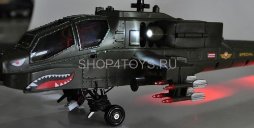 Радиоуправляемый вертолет Syma Apache AH-64 - S023G Радиоуправляемый вертолет Syma Apache AH-64 - S023G