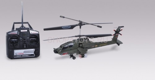 Радиоуправляемый вертолет Syma Apache AH-64 - S023G Радиоуправляемый вертолет Syma Apache AH-64 - S023G