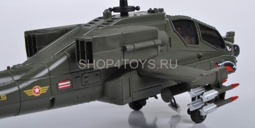 Радиоуправляемый вертолет Syma Apache AH-64 - S023G Радиоуправляемый вертолет Syma Apache AH-64 - S023G