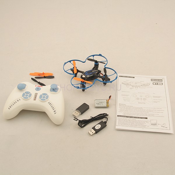 Радиоуправляемый квадрокоптер Double Horse с защитой и камерой 2.4GHz - DH9136 Радиоуправляемый квадрокоптер Double Horse с защитой и камерой 2.4GHz - DH9136