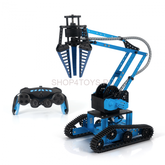 Конструктор BKN DIY 100 деталей - ру машина с электромеханическим манипулятором - K4-DIY Конструктор BKN DIY 100 деталей - ру машина с электромеханическим манипулятором - K4-DIY