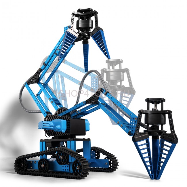 Конструктор BKN DIY 100 деталей - ру машина с электромеханическим манипулятором - K4-DIY Конструктор BKN DIY 100 деталей - ру машина с электромеханическим манипулятором - K4-DIY