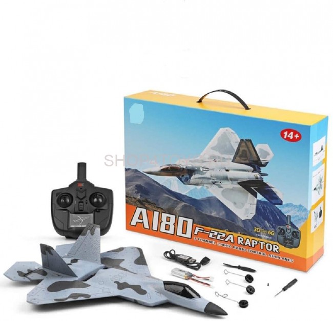 Радиоуправляемый самолет XK Innovation IMITATE F22A RAPTOR RTF 2.4G - A180-F22 Радиоуправляемый самолет XK Innovation IMITATE F22A RAPTOR RTF 2.4G - A180-F22