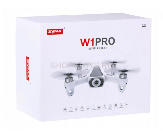 Радиоуправляемый квадрокоптер Syma W1PRO 4K FPV GPS 2.4G - W1PRO Радиоуправляемый квадрокоптер Syma W1PRO 4K FPV GPS 2.4G - W1PRO