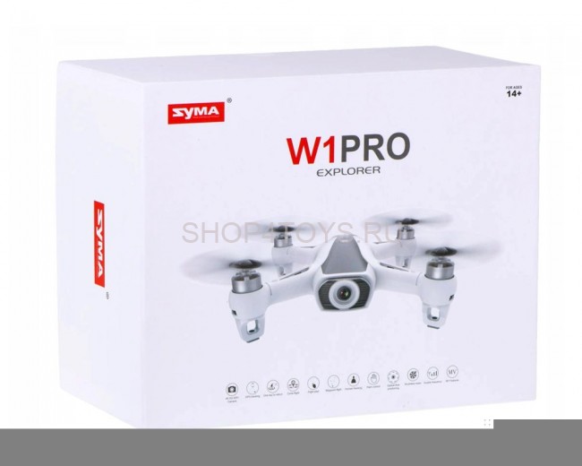 Радиоуправляемый квадрокоптер Syma W1PRO 4K FPV GPS 2.4G - W1PRO Радиоуправляемый квадрокоптер Syma W1PRO 4K FPV GPS 2.4G - W1PRO