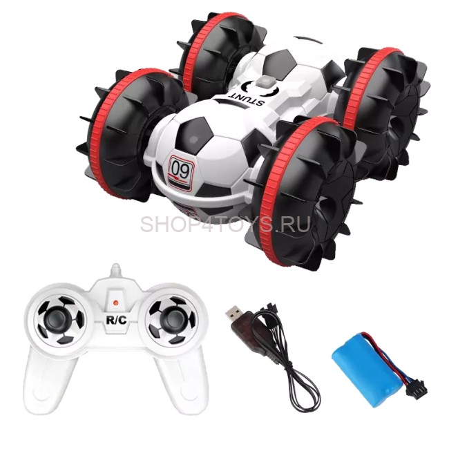 Радиоуправляемая амфибия MZ Football style 4WD 2.4G - YY2032-WHITE Радиоуправляемая амфибия MZ Football style 4WD 2.4G - YY2032-WHITE