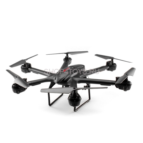 Радиоуправляемый квадрокоптер с барометром MJX X601H-B (черный) FPV 2.4G - X601H-B Радиоуправляемый квадрокоптер с барометром MJX X601H-B (черный) FPV 2.4G - X601H-B