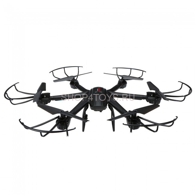 Радиоуправляемый квадрокоптер с барометром MJX X601H-B (черный) FPV 2.4G - X601H-B Радиоуправляемый квадрокоптер с барометром MJX X601H-B (черный) FPV 2.4G - X601H-B