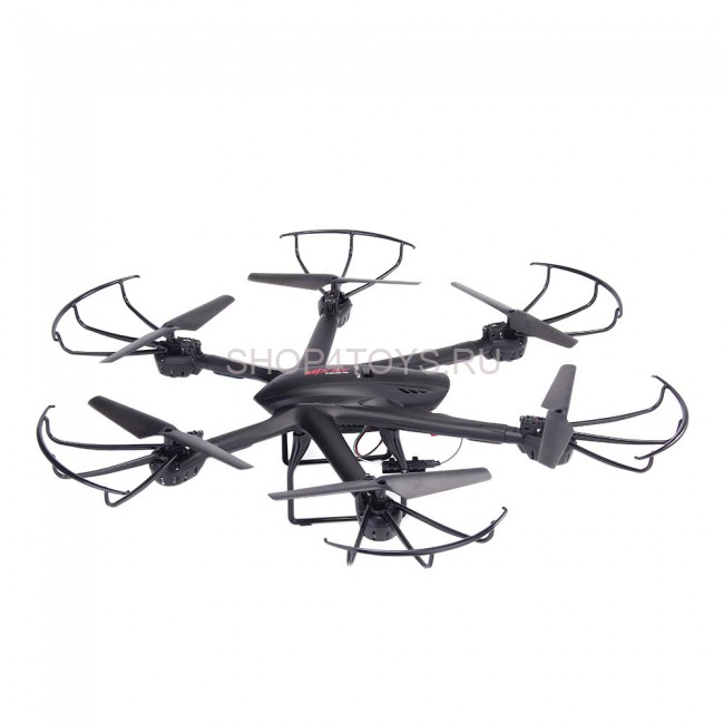 Радиоуправляемый квадрокоптер с барометром MJX X601H-B (черный) FPV 2.4G - X601H-B Радиоуправляемый квадрокоптер с барометром MJX X601H-B (черный) FPV 2.4G - X601H-B