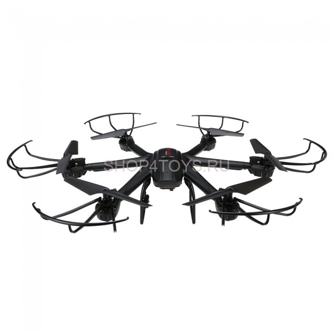 Радиоуправляемый квадрокоптер с барометром MJX X601H-B (черный) FPV 2.4G - X601H-B Радиоуправляемый квадрокоптер с барометром MJX X601H-B (черный) FPV 2.4G - X601H-B