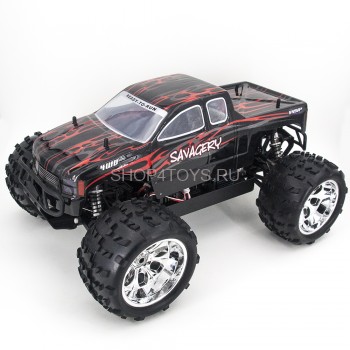 Радиоуправляемый внедорожник HSP Nokler Truck 4WD TOP 1:8 2.4G - 94062TOP-86297 Радиоуправляемая полноприводная модель внедорожника с электродвигателем 3000 KV, Li-Po аккумулятором и аппаратурой 2.4G.
