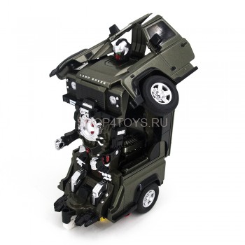 Радиоуправляемый трансформер MZ Land Rover Defender Green 1:14 - 2805P Радиоуправляемый трансформер MZ Land Rover Defender Green 1:14 - 2805P