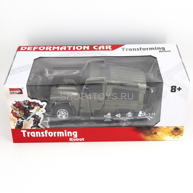 Радиоуправляемый трансформер MZ Land Rover Defender Green 1:14 - 2805P