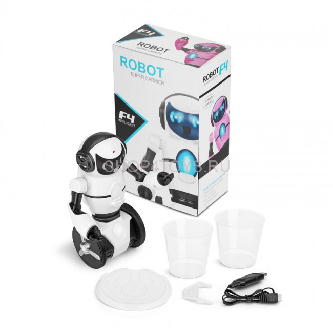 Белый робот WL toys F4 c WiFi FPV камерой, управление через APP - WLT-F4 Белый робот WL toys F4 c WiFi FPV камерой, управление через APP - WLT-F4