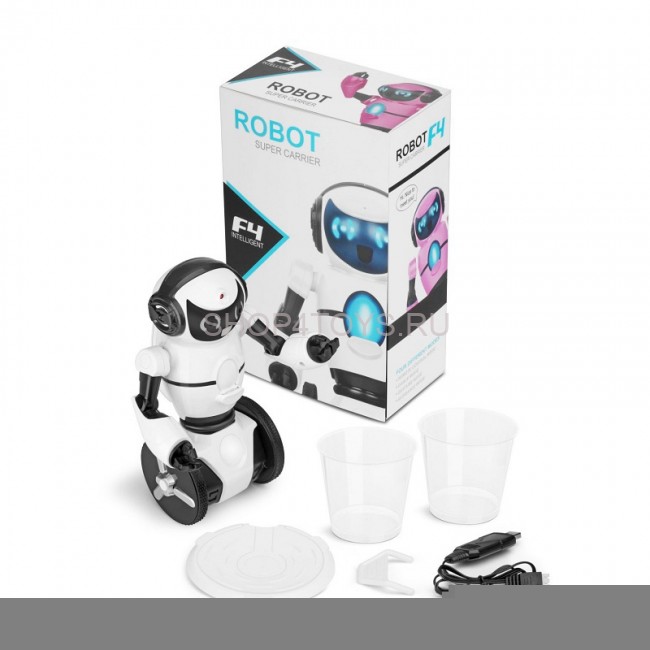 Белый робот WL toys F4 c WiFi FPV камерой, управление через APP - WLT-F4 Белый робот WL toys F4 c WiFi FPV камерой, управление через APP - WLT-F4