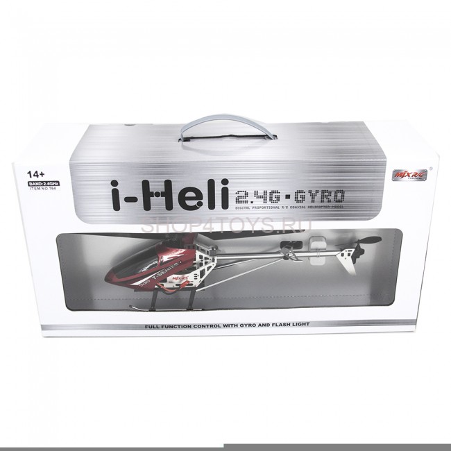 Радиоуправляемый вертолет MJX R/C i-Heli Shuttle Red T64/T604 - T64-R
