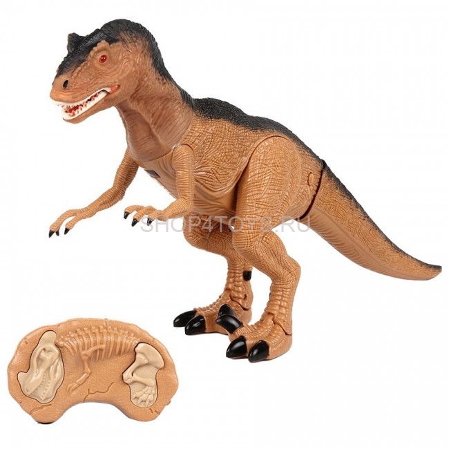 Радиоуправляемый динозавр Тираннозавр (52 см, свет, звук, акк+зу) - RS6122А Радиоуправляемый динозавр Тираннозавр (52 см, свет, звук, акк+зу) - RS6122А