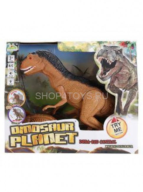 Радиоуправляемый динозавр Тираннозавр (52 см, свет, звук, акк+зу) - RS6122А Радиоуправляемый динозавр Тираннозавр (52 см, свет, звук, акк+зу) - RS6122А