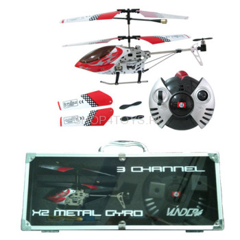 Радиоуправляемый вертолет V-max GYRO - 6020-1 Alu Case Радиоуправляемая модель вертолета V-max на дистанционном управлении с гироскопом  в алюминиевом кейсе.
