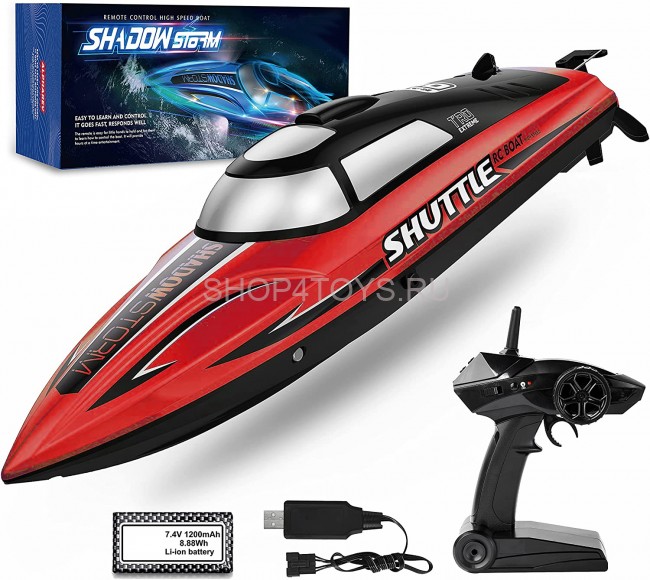 Радиоуправляемый катер HENDEE Red Shadow Storm (32 см, 25 км/ч) - 2008 Радиоуправляемый катер HENDEE Red Shadow Storm (32 см, 25 км/ч) - 2008