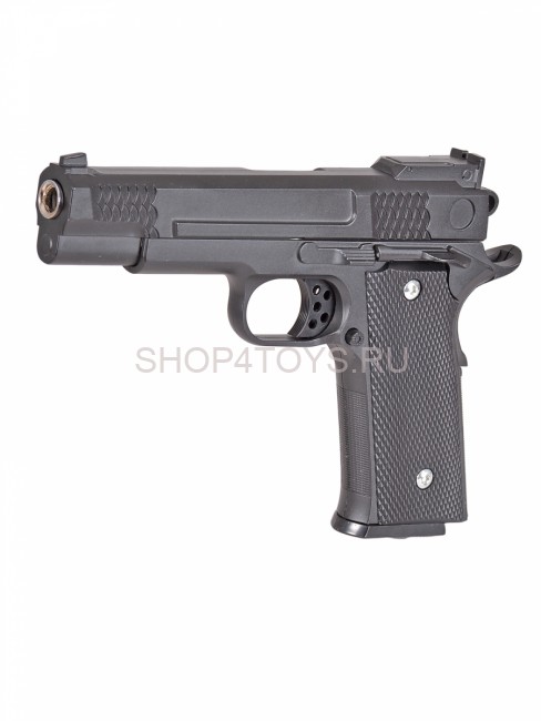 Пистолет металлический Browning HP G.20 (пневматика, 19 см) - CS-G20 Пистолет металлический Browning HP G.20 (пневматика, 19 см) - CS-G20