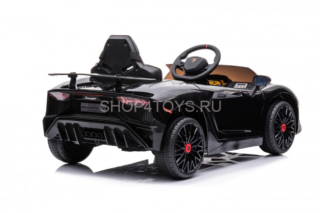 Детский электромобиль Lamborghini Aventador SV Roadster 2WD 12V - BDM0931-BLACK